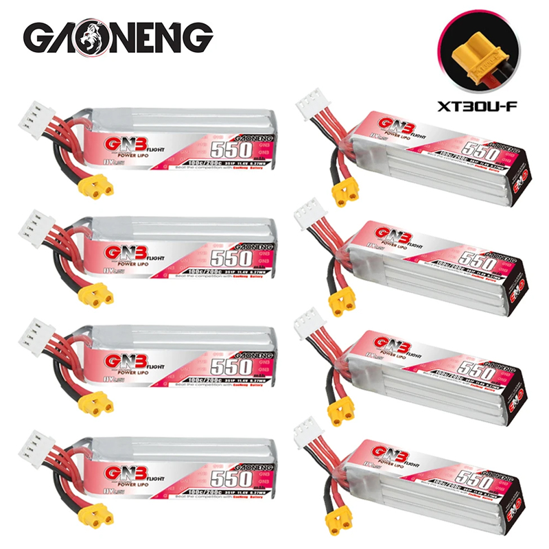 GNB HV 11.4V 550mAh 100C/200C  - Drone Battery 3S บทวิจารณ์และราคา