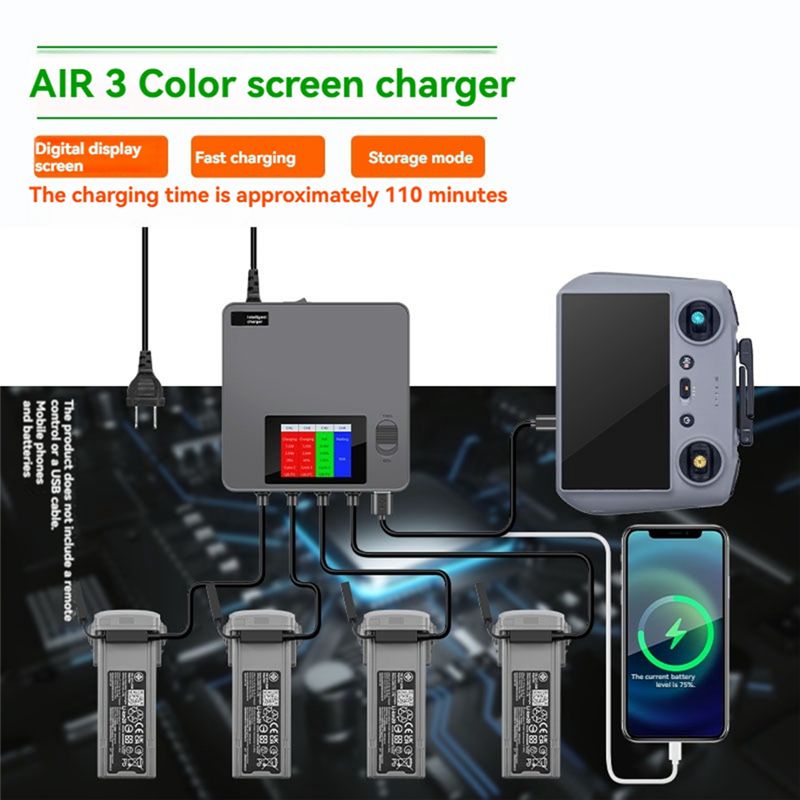 แบตเตอรี่ดิจิตอลคลาสสิก 6-in-1 - Drone Battery 3S บทวิจารณ์และราคา