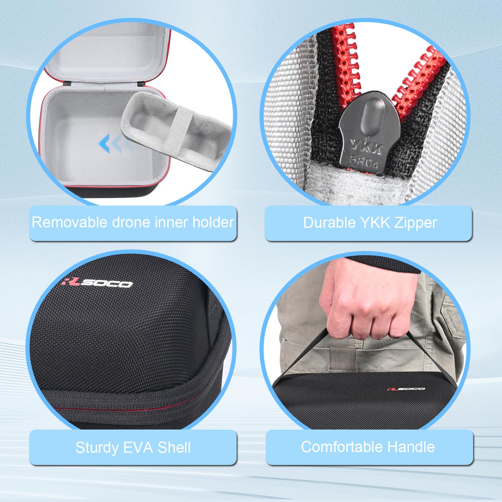 กระเป๋าพกพาสำหรับ DJI Neo 2 Fl - Drone Battery Bag บทวิจารณ์และราคา